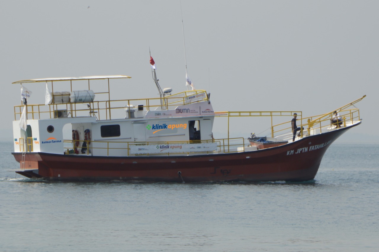 Jangkau Pulau Terpencil, Kimia Farma dan BWA Luncurkan Klinik Apung  